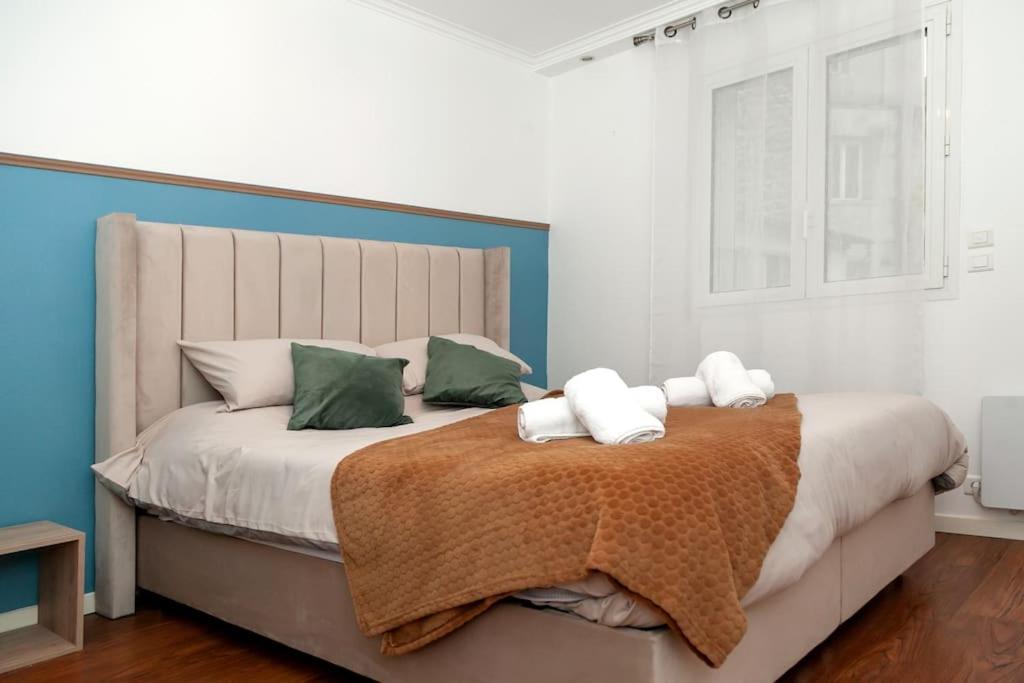 Elegant Appartement Aux Portes De Paris Saint-Ouen  Bagian luar foto