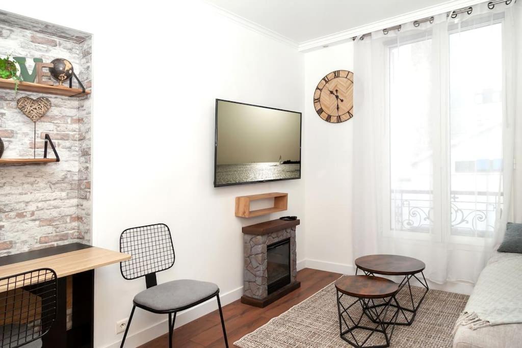 Elegant Appartement Aux Portes De Paris Saint-Ouen  Bagian luar foto
